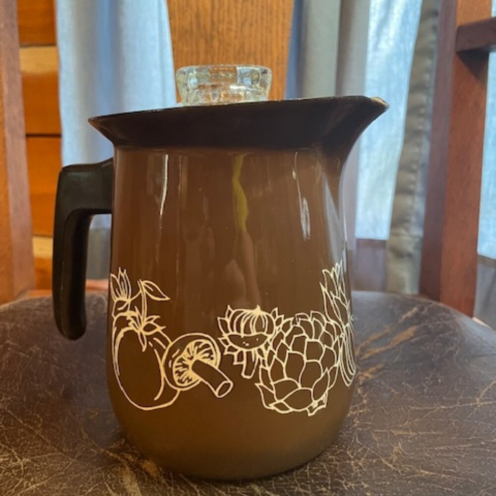 Vintage Mushroom Coffee Percolator